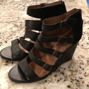 Lucky brand black sandals